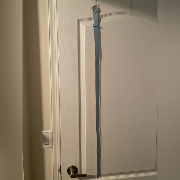 Blue bedazzled belt/buckle - Picture 2 of 3